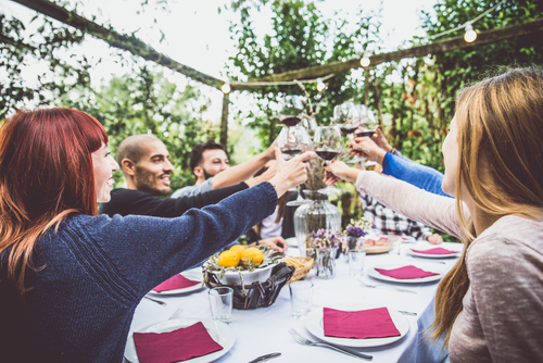 Eckige Tischdecken für Gastronomie